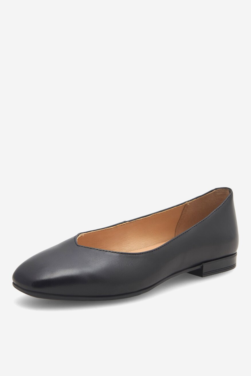 
                Lasocki - Skórzane baleriny - 5905588316862