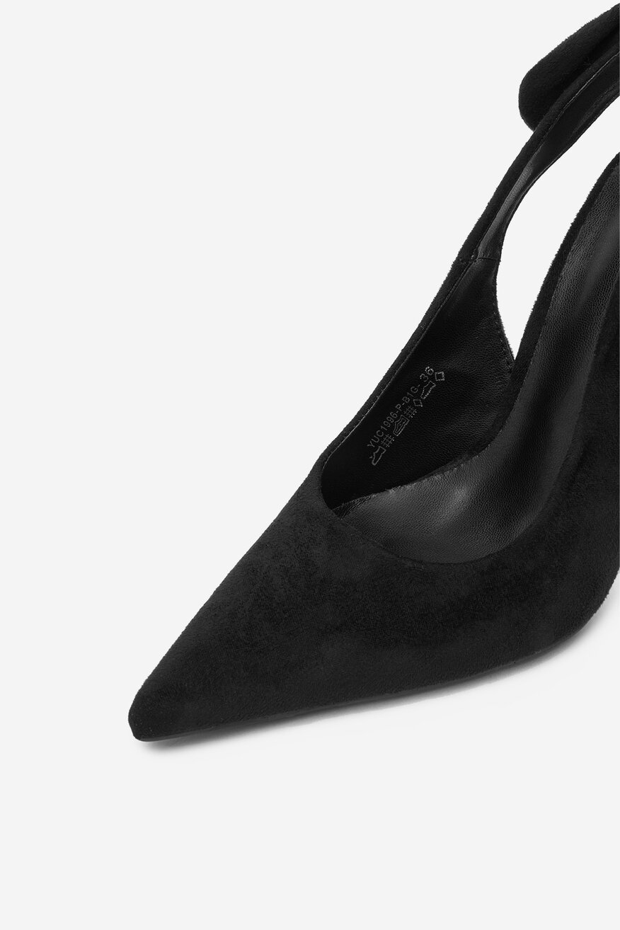 Pantofi cu toc DeeZee NEGRU - 5906751135419