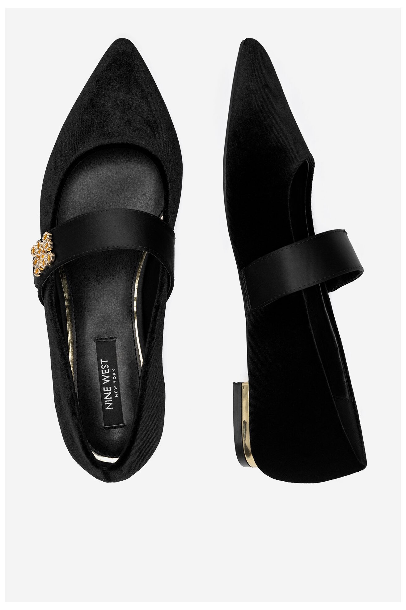 Baleriny NINE WEST 8168-1 Czarny