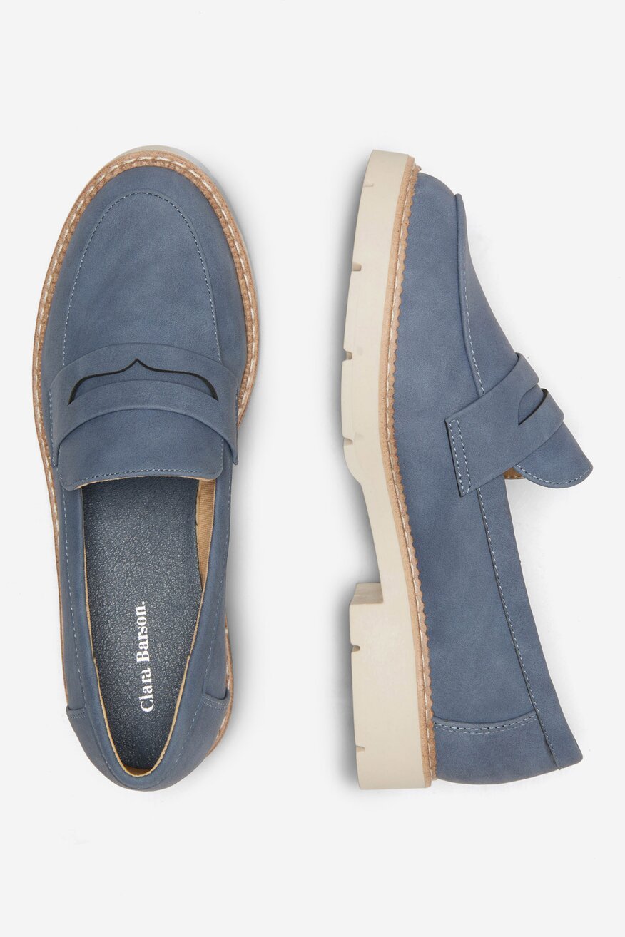 Mokaszin Clara Barson KÉK - 5905588452638