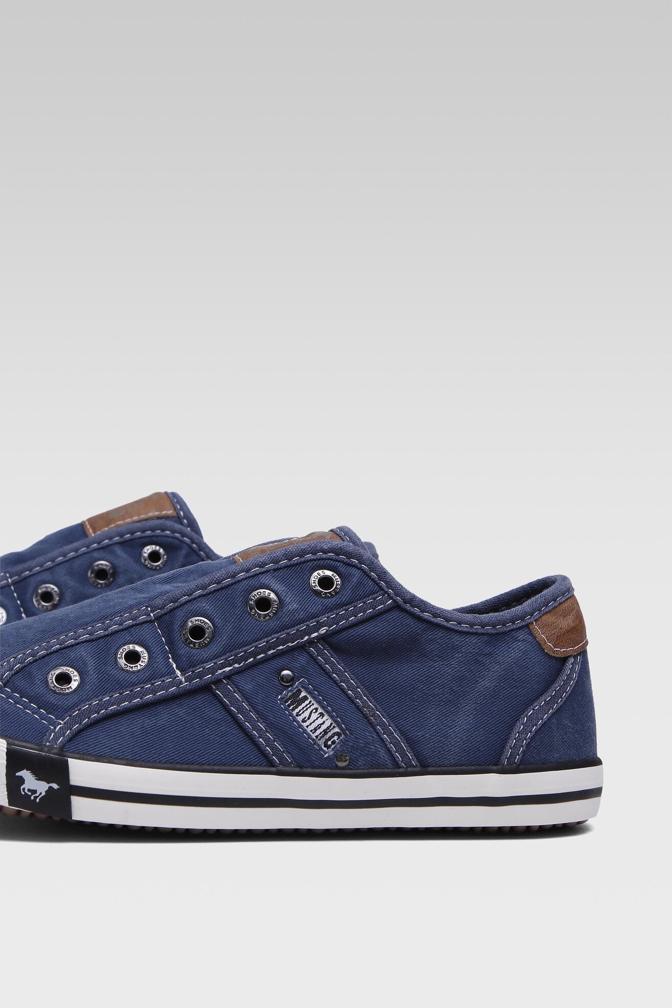 Trampki Mustang 1099-401 Jeansowy