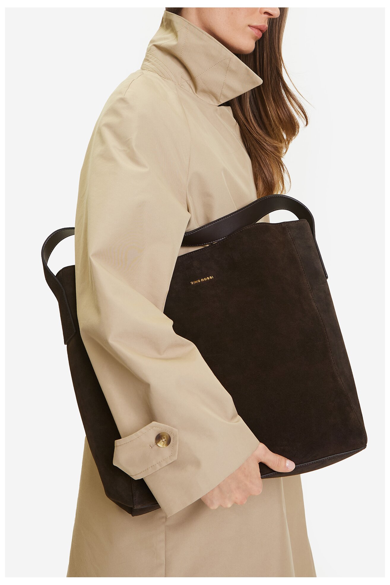 Torebka Gino Rossi EO-LUIS-LA513-113 Brązowy