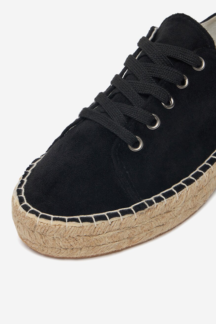 Espadrile DeeZee NEGRU - 5904410842753