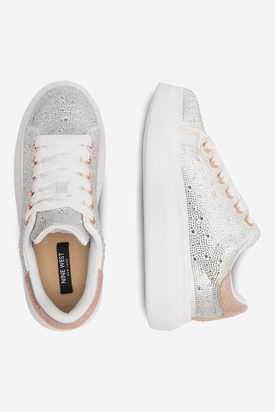 NINE WEST - Sneakersy na platformie - 5905588152170