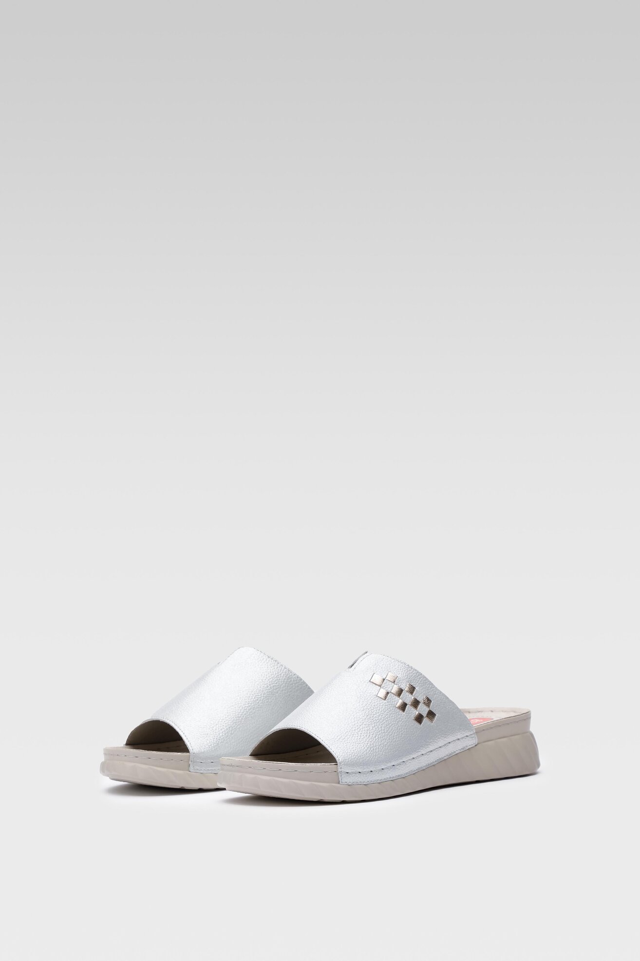 Шльопанець Go Soft EST-2299-02 СРІБНИЙ