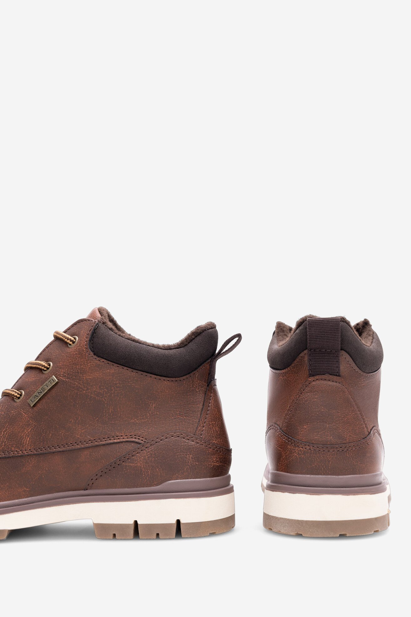 Черевики Lanetti MYL8468-2 КОРИЧНЕВИЙ