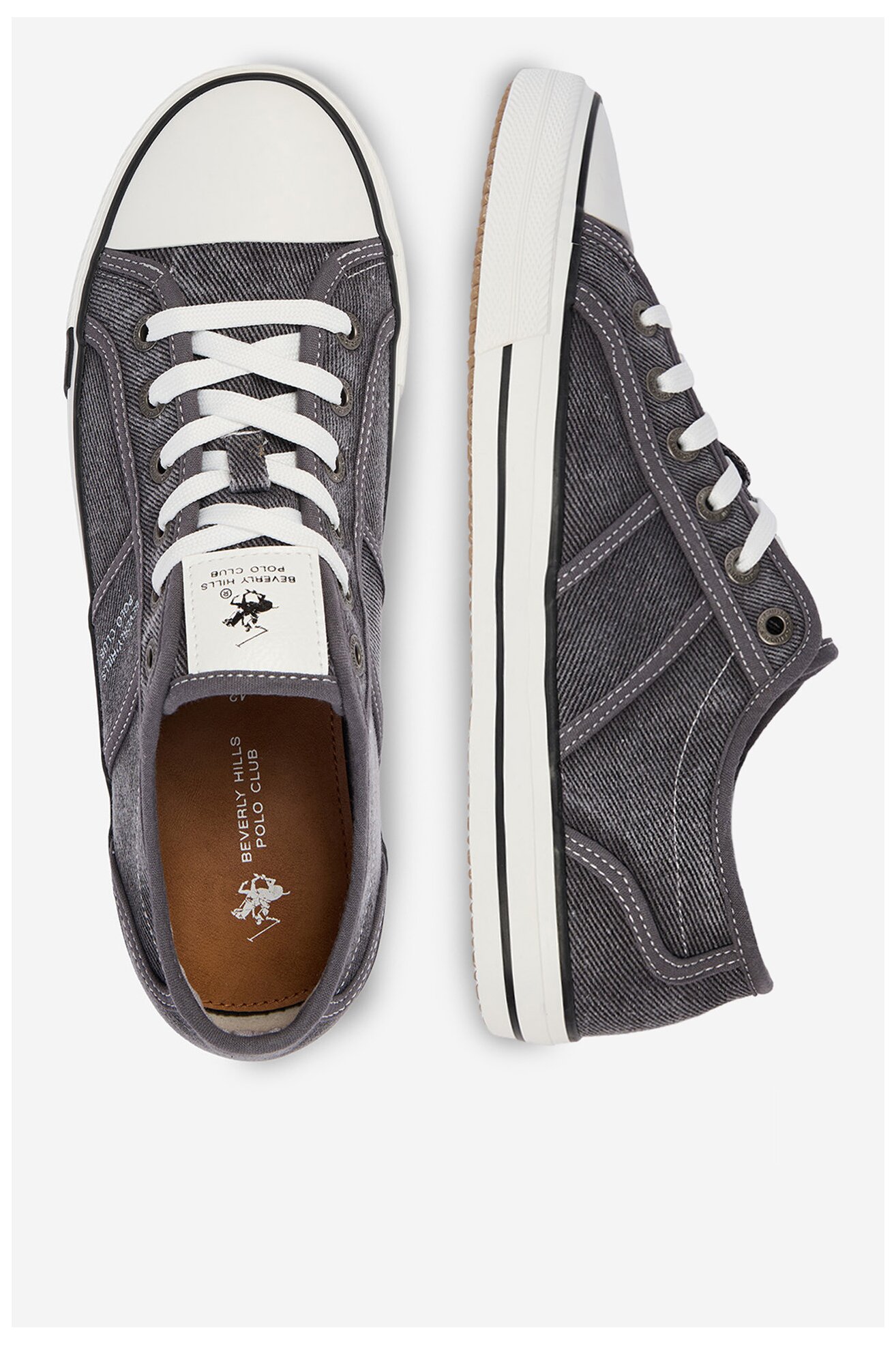 Trampki Beverly Hills Polo Club CEO-HACKNEY-01 Czarny