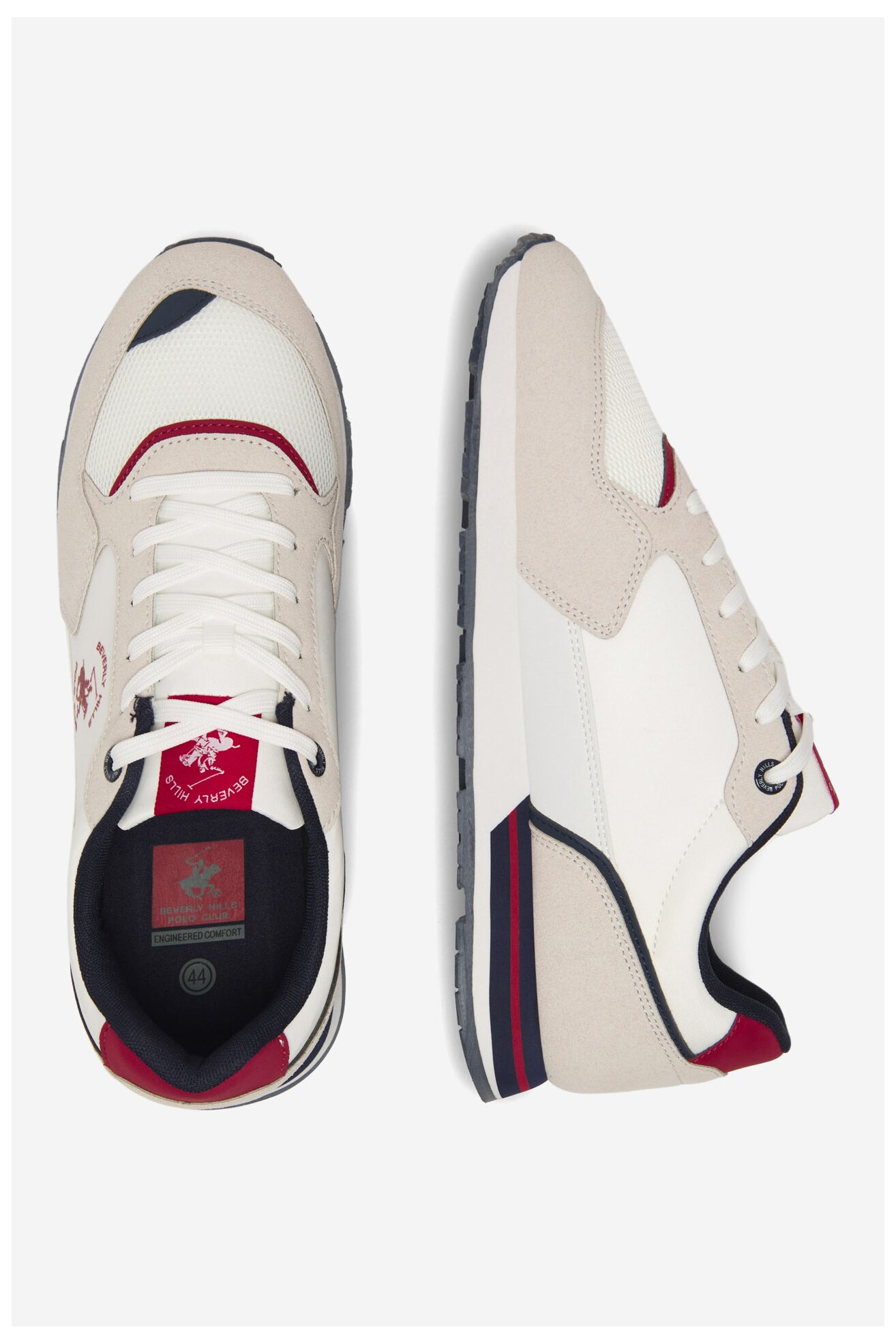 Сникърси Beverly Hills Polo Club MILO-01 БЯЛ