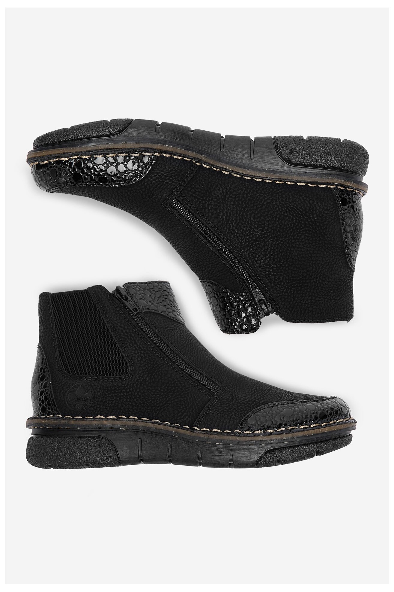 Боти Rieker 73355-00 ЧЕРЕН