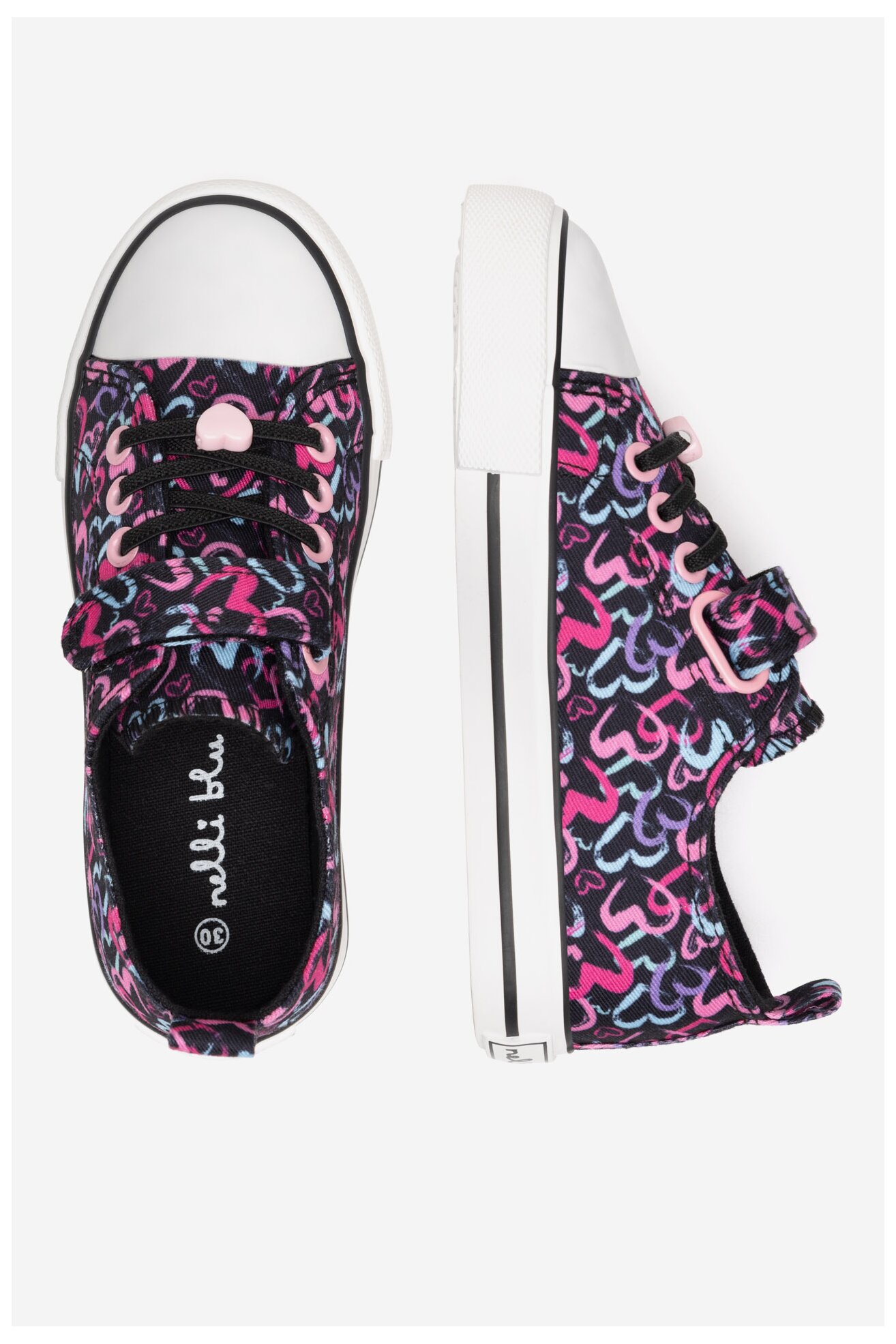 Plátěná obuv Nelli Blu BIC-SS25-NB24666 ČERNÁ