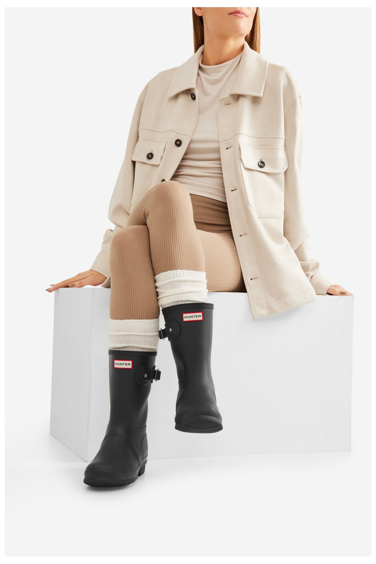 Cizme de cauciuc HUNTER WFS1000RMA NEGRU