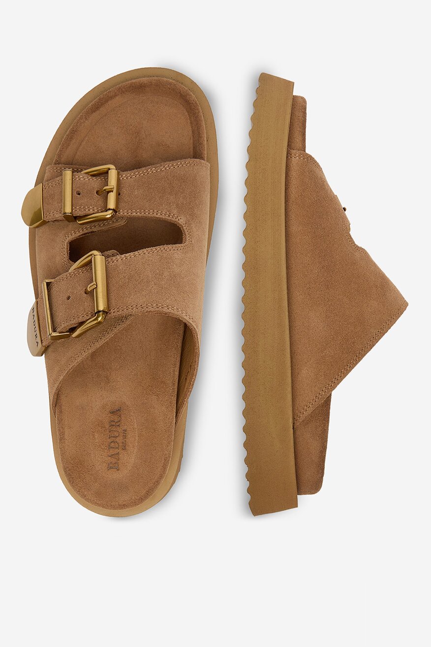 
                Badura - Klapki skórzane - 5907964016809