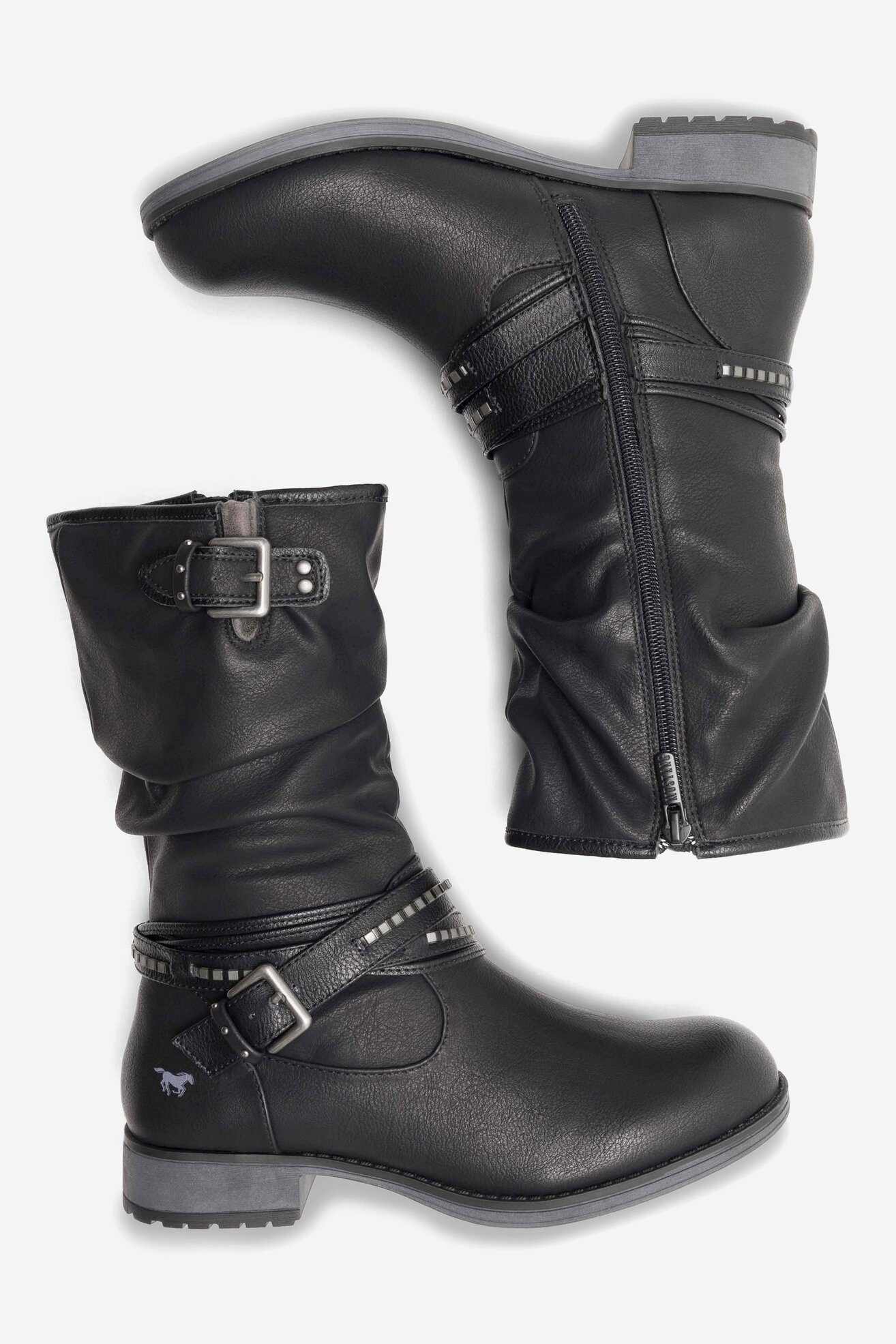 Csizma Mustang 1139-624 FEKETE