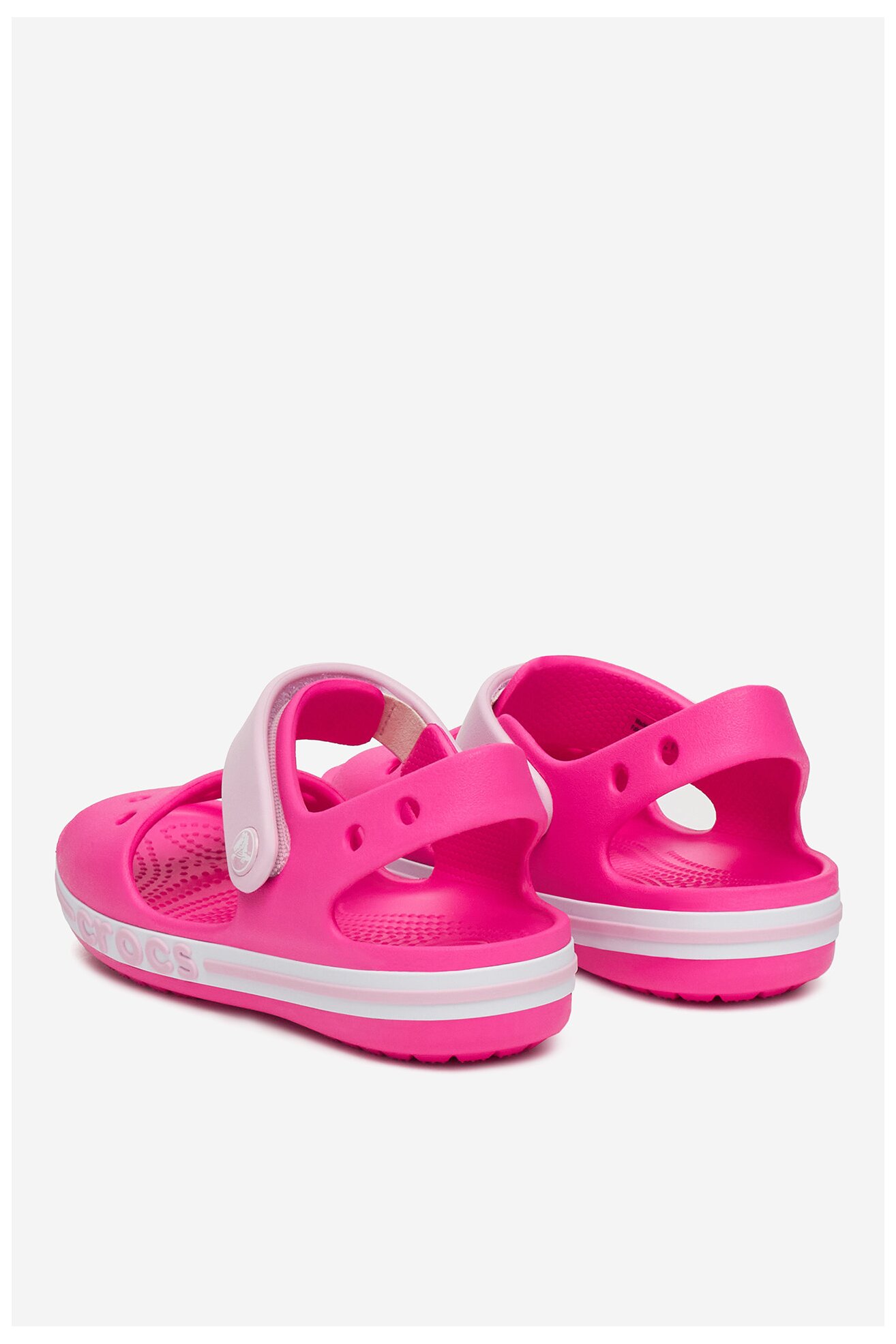 Sandały Crocs C-BAYABAND SANDAL K 211054-6QQ Różowy