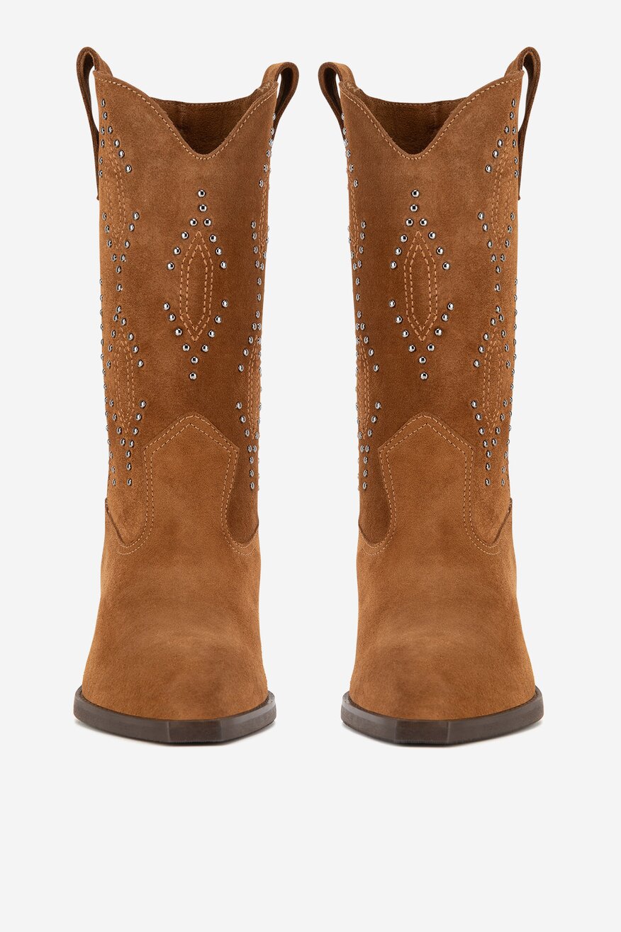 
                Badura - Kowbojki skórzane - 5905588818342