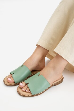 Шльопанець Lasocki CEO-RST-KM215-01 СВІТЛО-ЗЕЛЕНИЙ