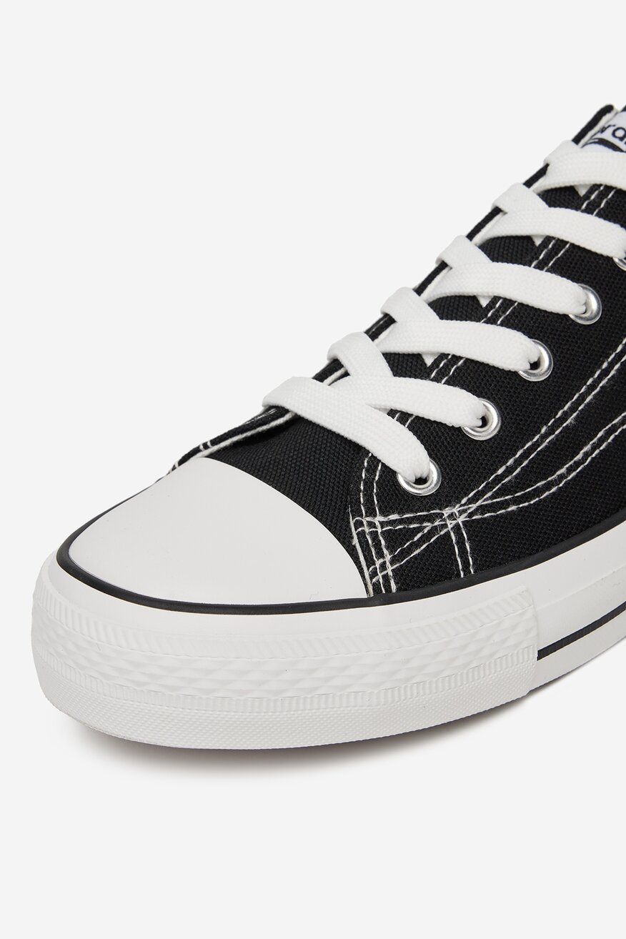 Pantofi pânză Sprandi NEGRU - 5906751264287