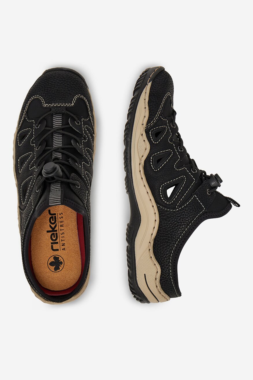 Șlapi Rieker NEGRU - 2230078390217