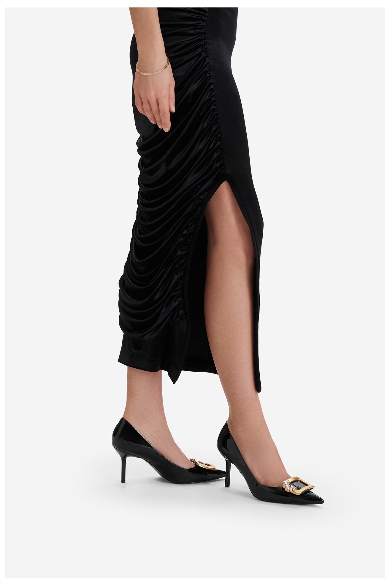 Czółenka EVA MINGE AUBRETIA-V1560-98-1 Czarny