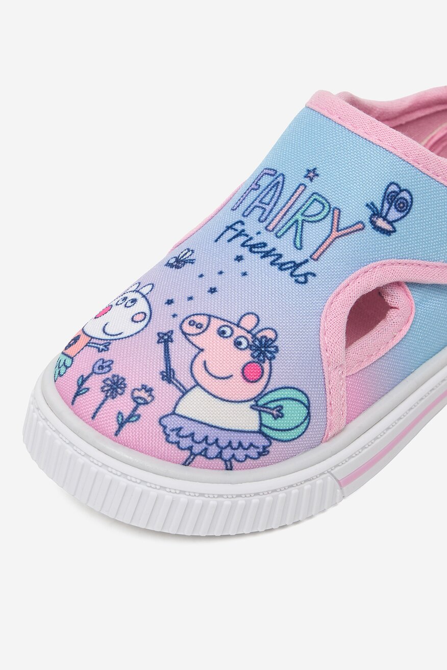 
                PEPPA PIG - Kapcie na rzepy - 5903698051598