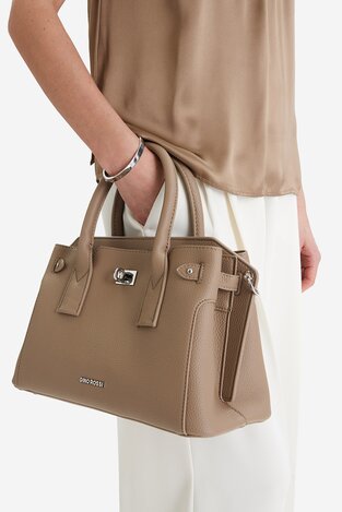 Сумка З Ремінцем Gino Rossi EO-LX20081 ТАУПЕ