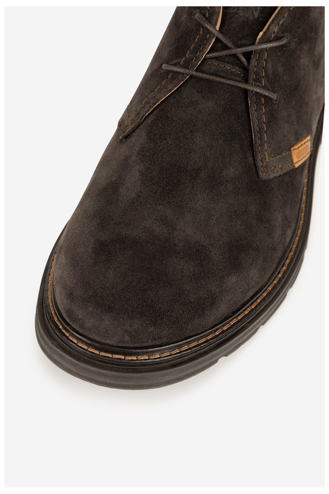 Šněrovací vyšší obuv U.S. POLO ASSN. LORENZ002M/DS1 HNĚDÁ