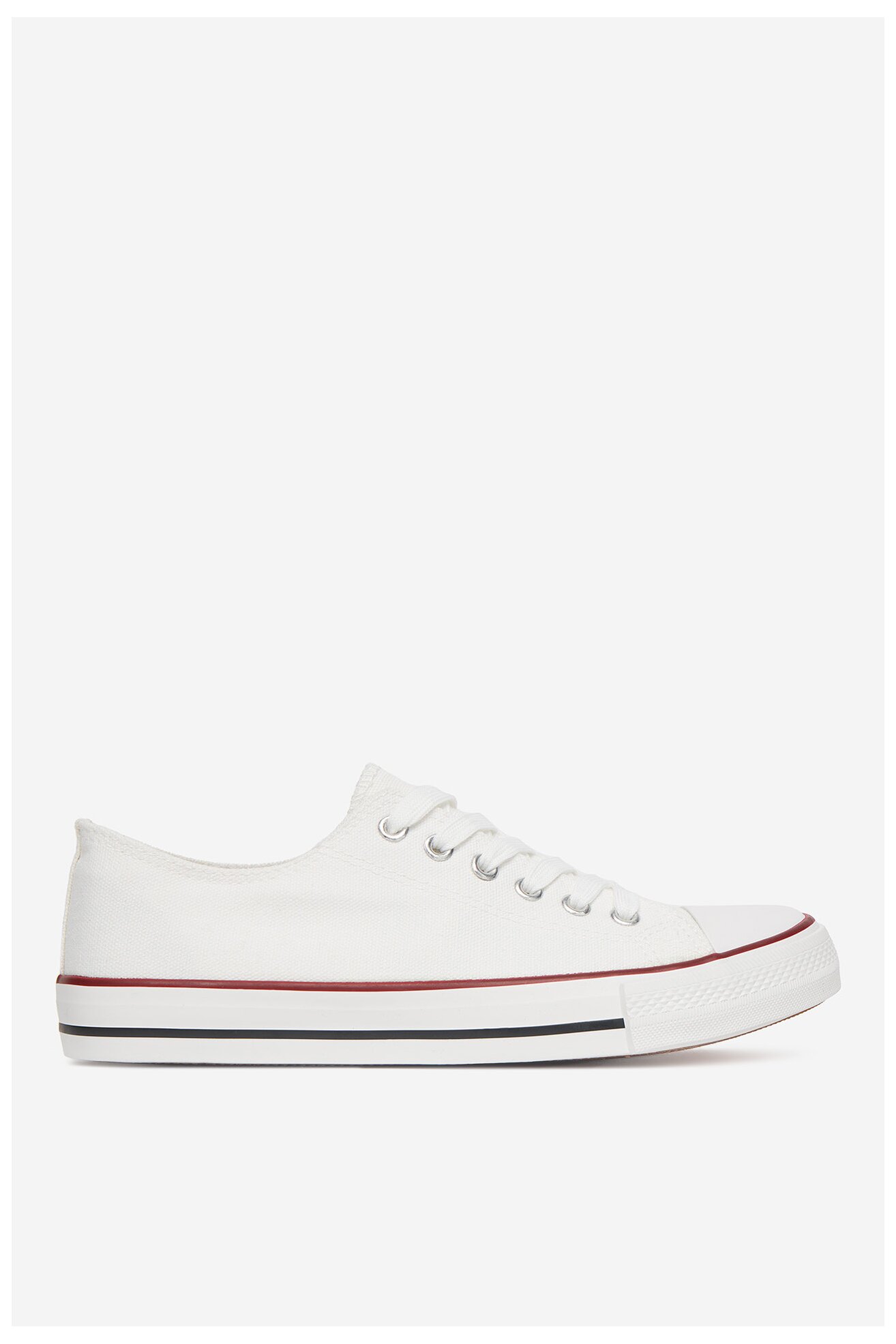 Pantofi pânză DeeZee CT0513-26 ALB