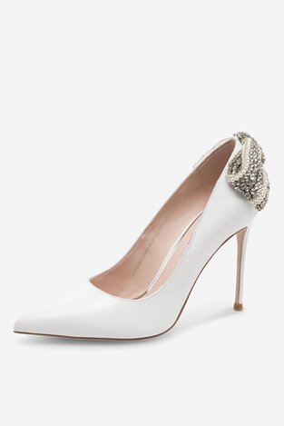 Туфлі-Човники EVA MINGE OLIVIA-SLT3396-138 БІЛИЙ