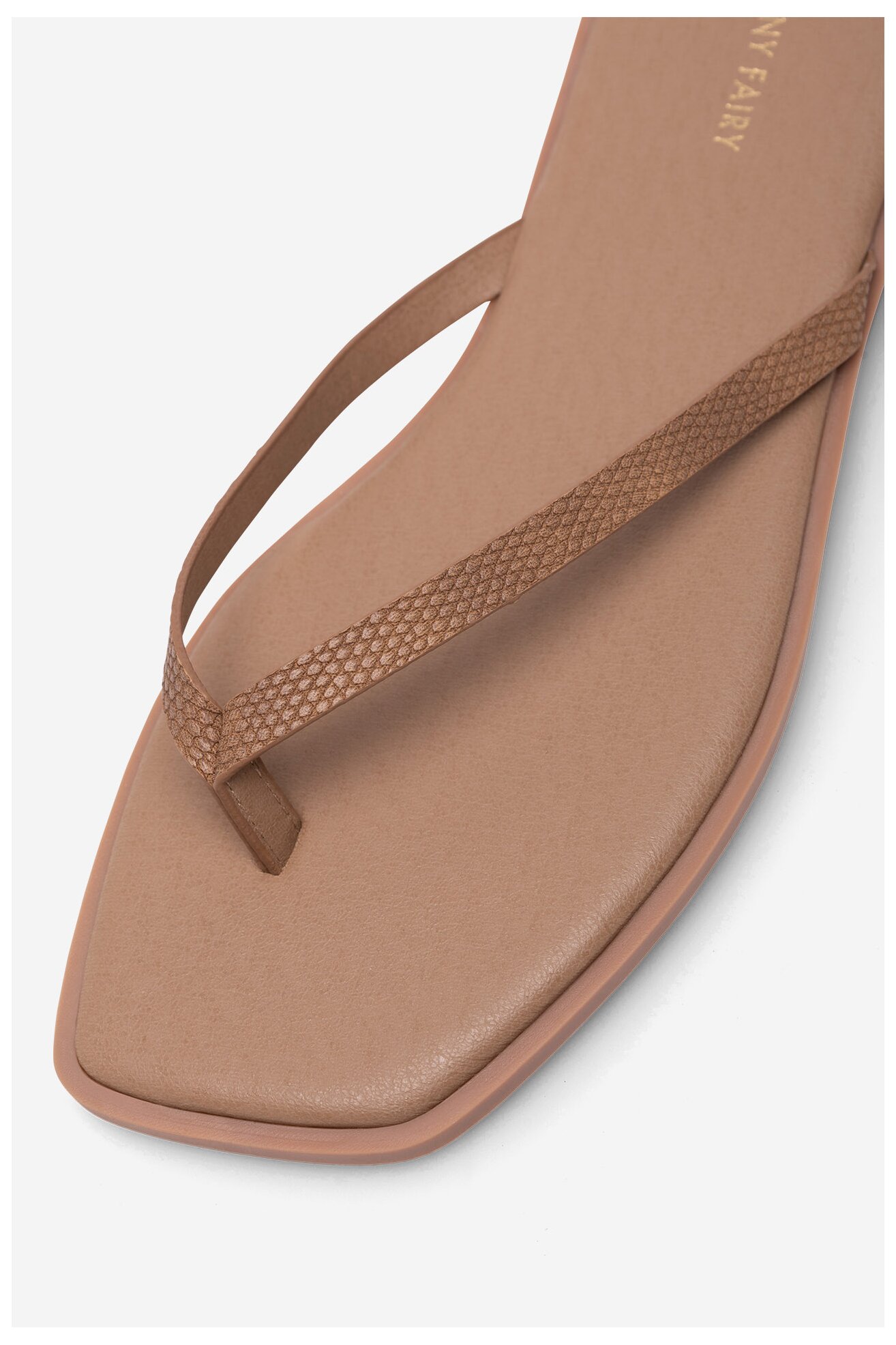 Papuče Jenny Fairy WYL0710-5 KAMEL