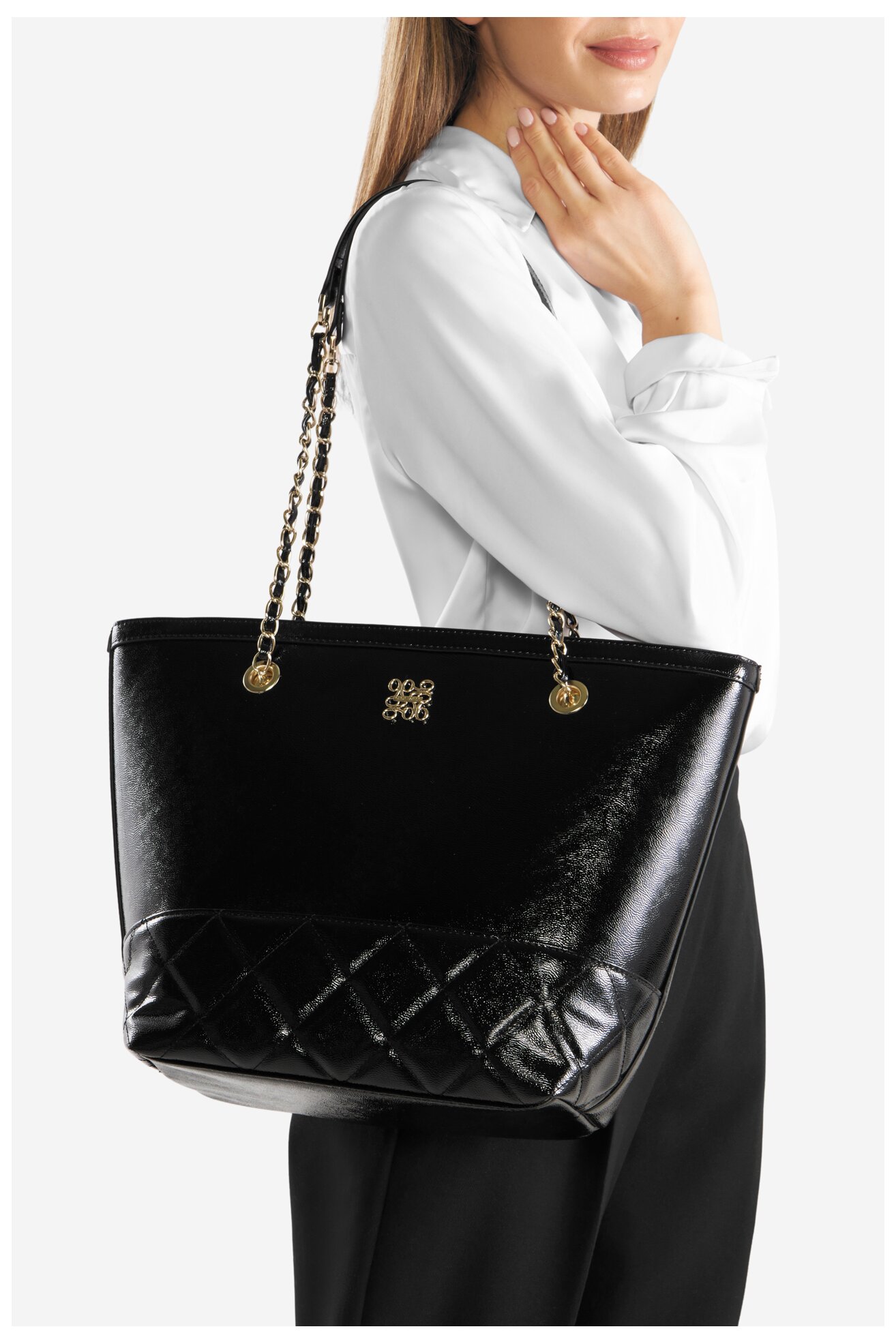 Kézitáska NINE WEST BW2A0079 FEKETE