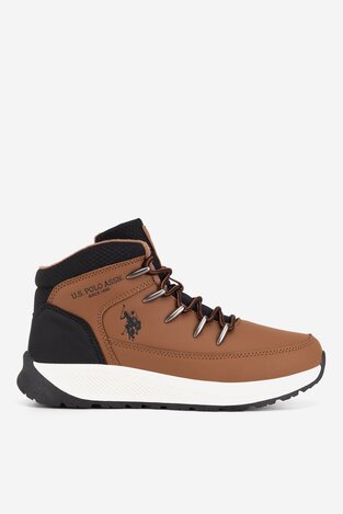Черевики U.S. POLO ASSN. LUKAS001K/DYT1 КОРИЧНЕВИЙ