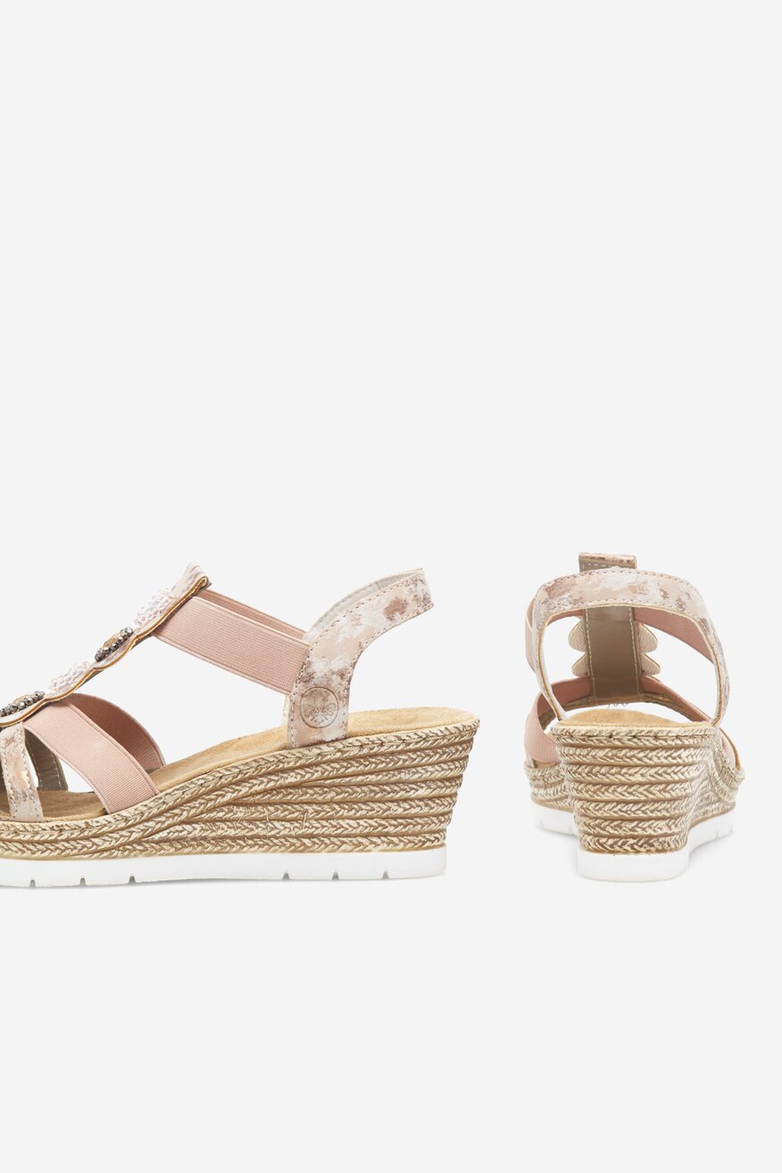 
                Szandál Rieker RÓZSASZÍN - 2230056171647