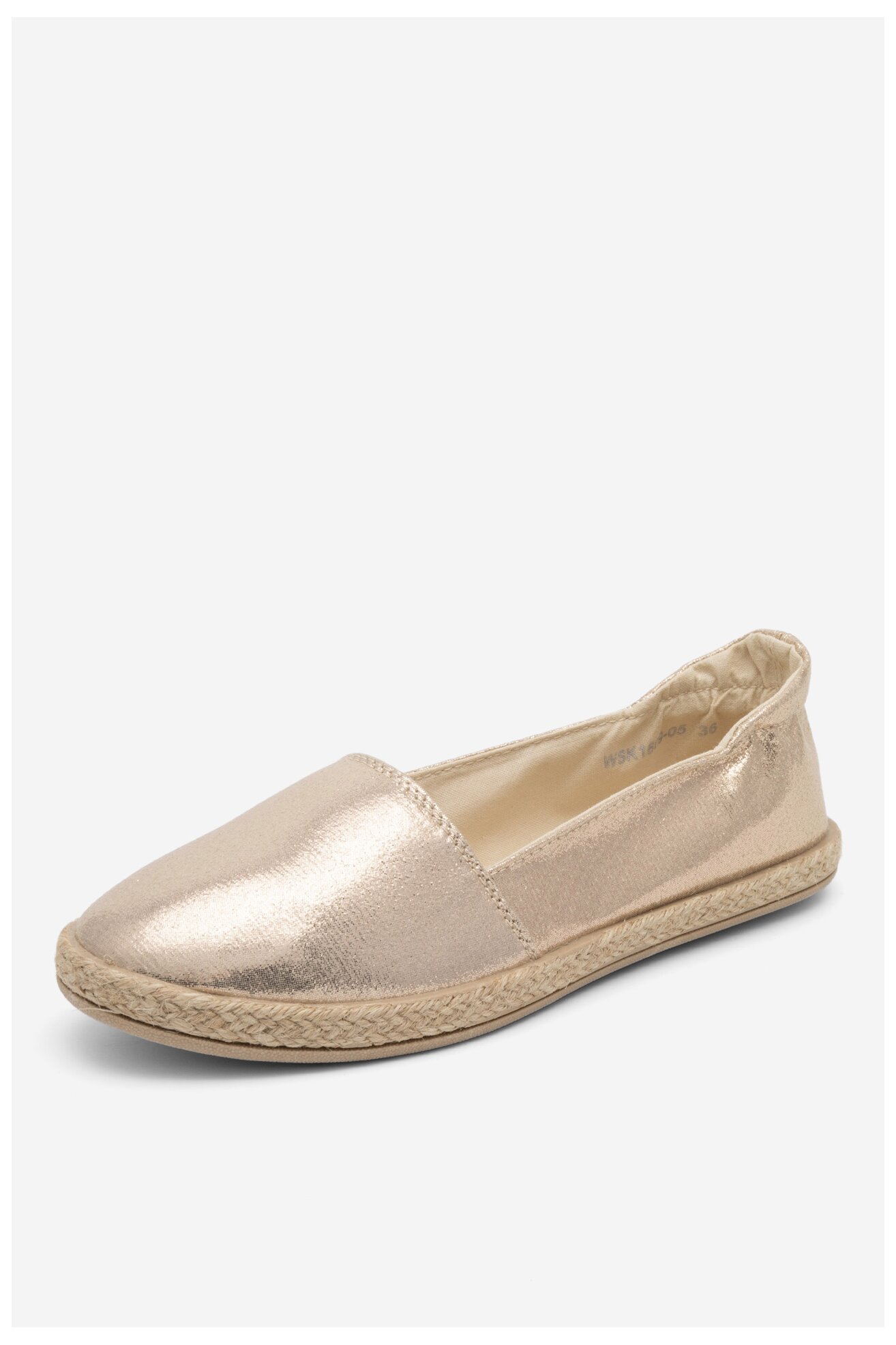 Espadryle Jenny Fairy KAYLA WSK1609-05 Złoty