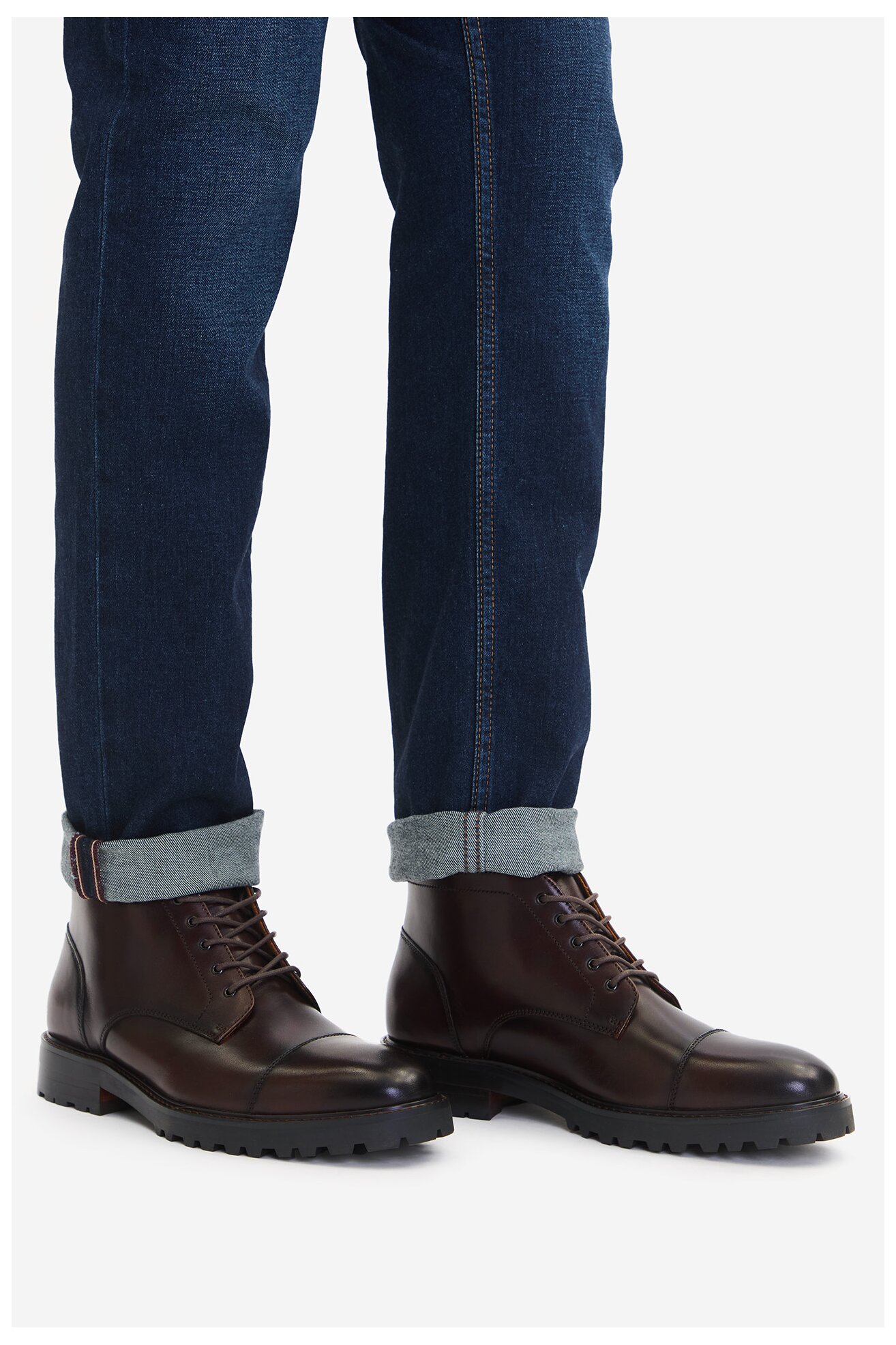 Боти Gino Rossi EO-UBERTO-03 125AM ТЪМНОКАФЯВ