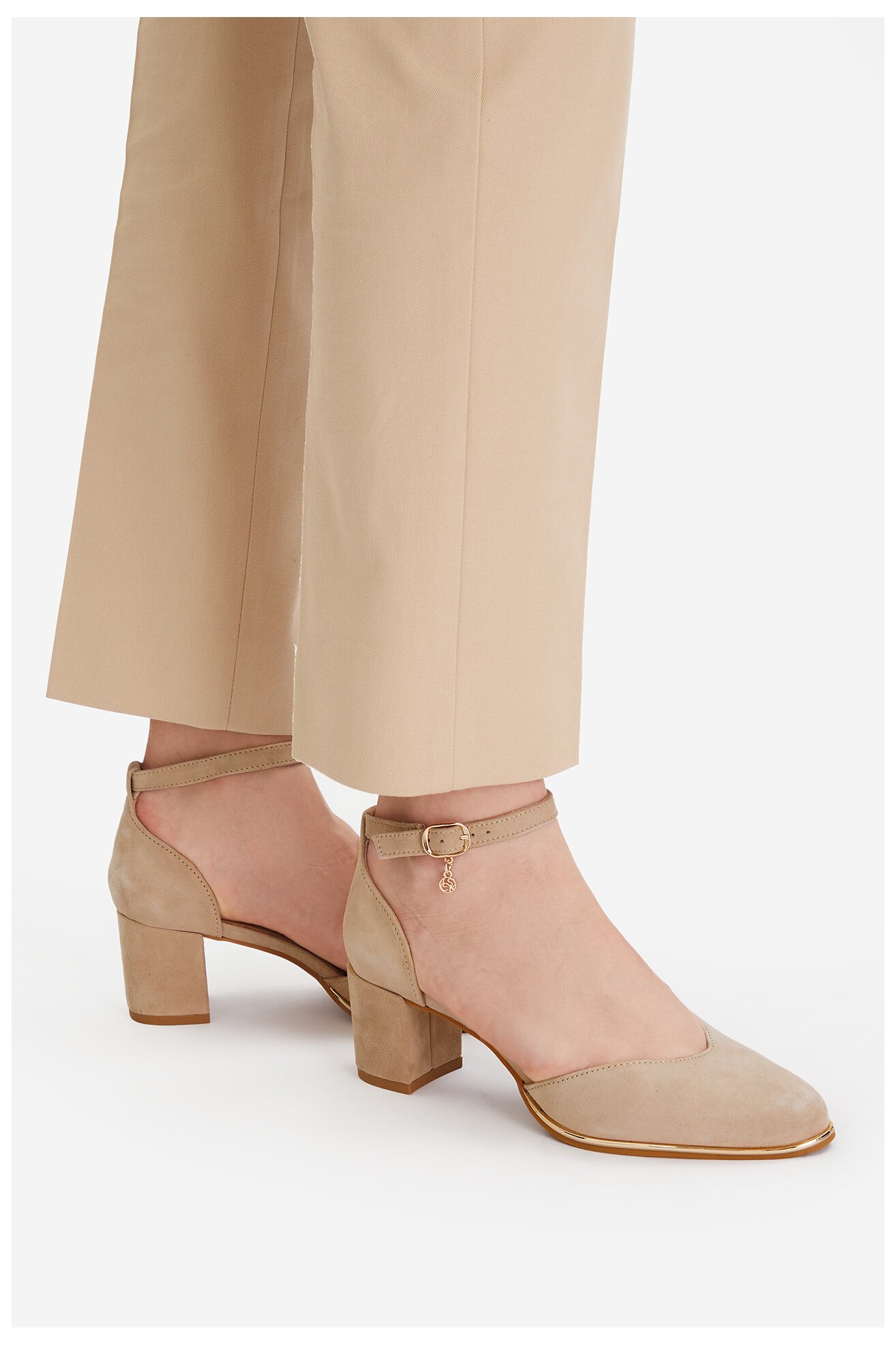 Czółenka Lasocki CEO-WB-VELA-02 Beżowy