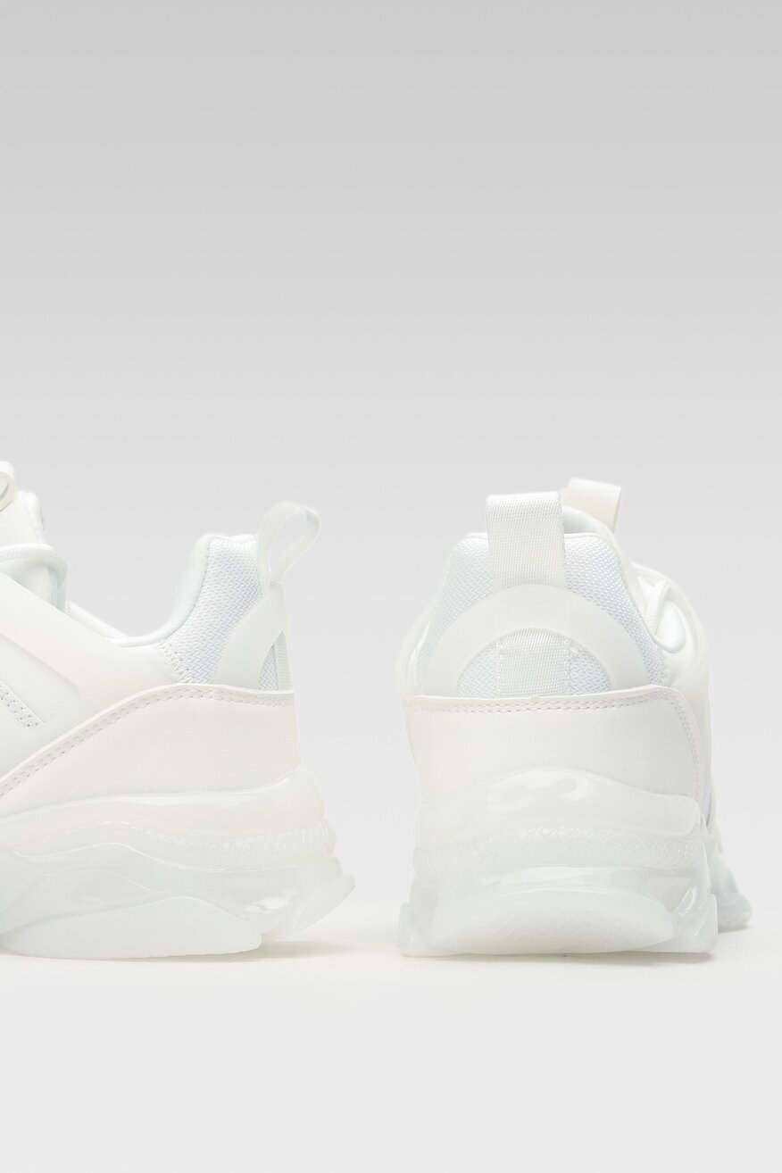 
                Quazi - Sneakersy pastelowe białe - 5904248465841