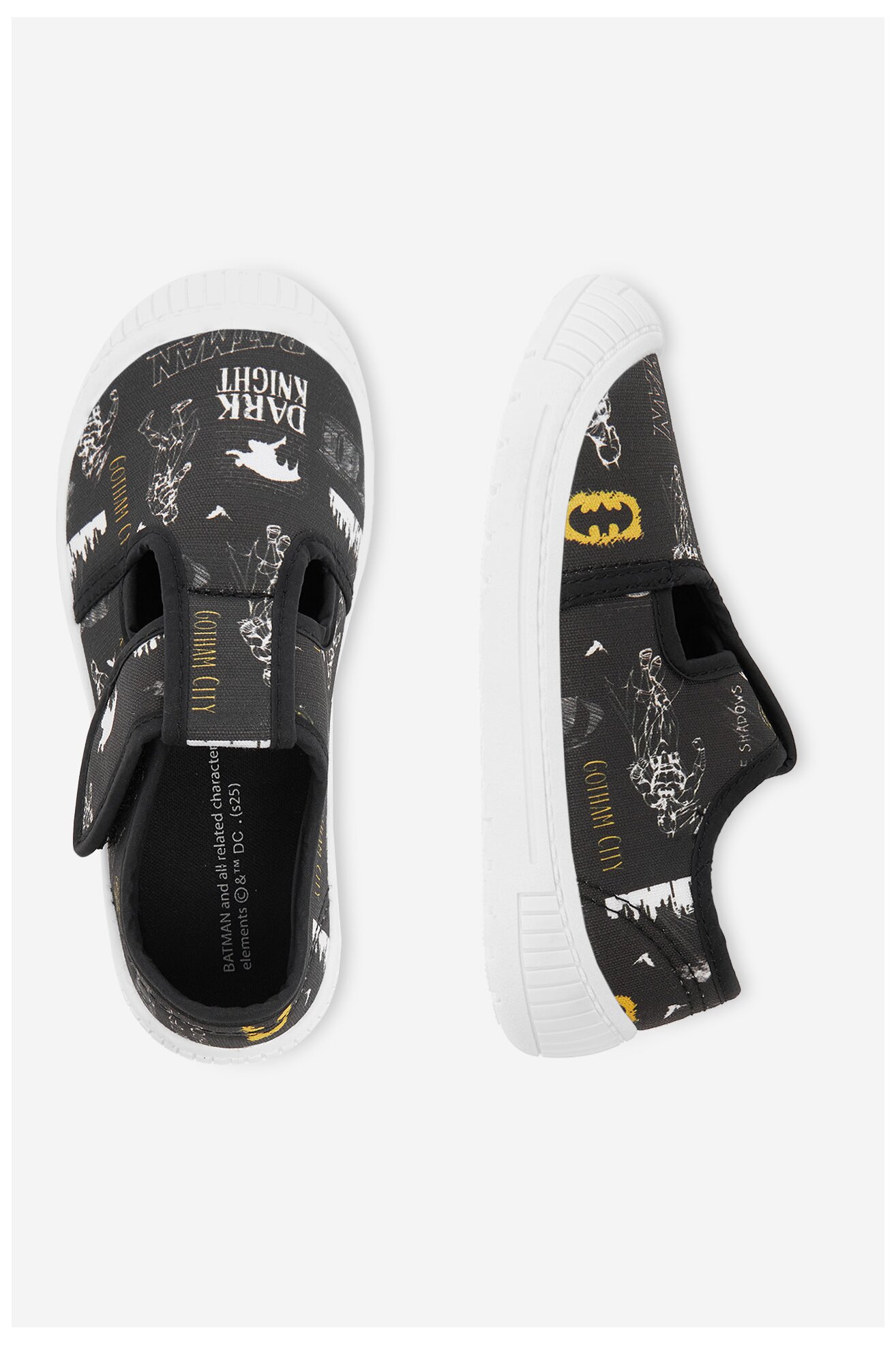 Kapcie Batman CEO-CM-AW25-117WBBAT Czarny