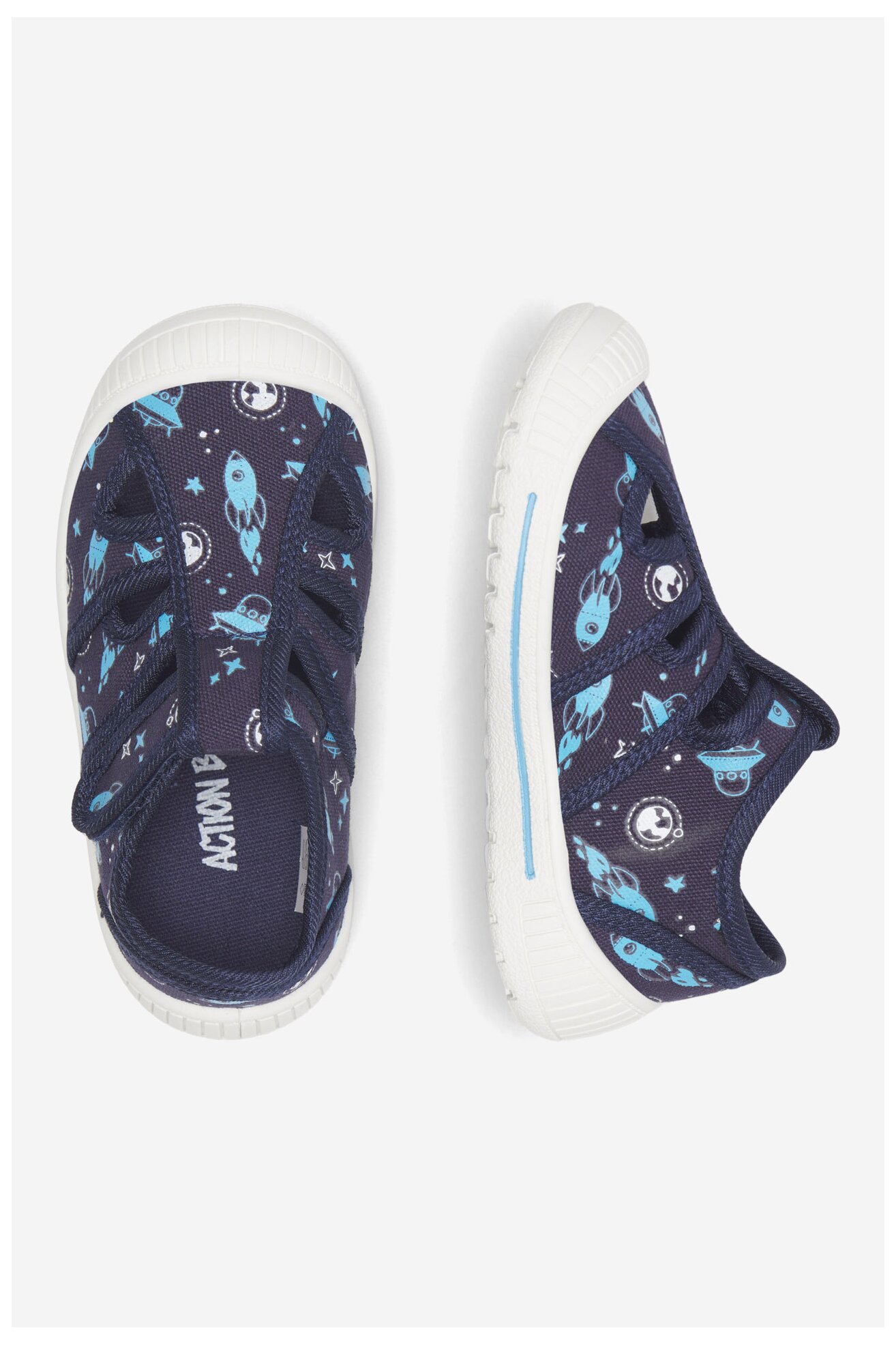 Kapcie Action Boy CA22476G Granatowy