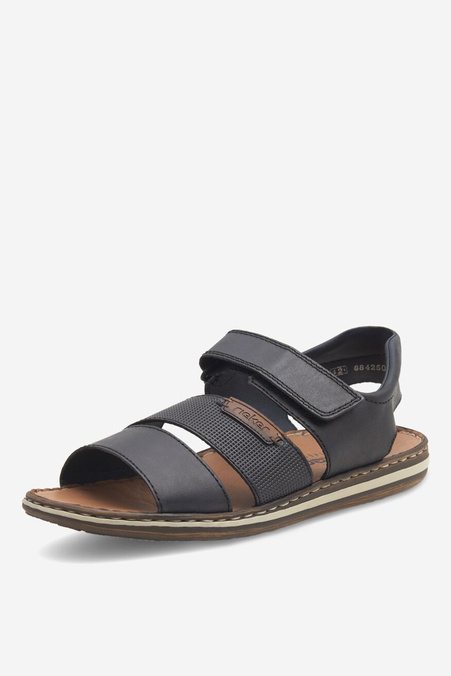 
                Rieker - Skórzane sandały - 2230056256764