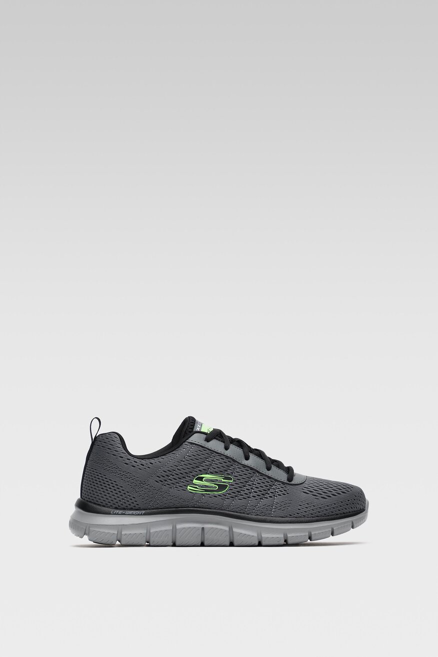 
                Skechers - Obuwie sportowe szare sznurowane - 5903698901848