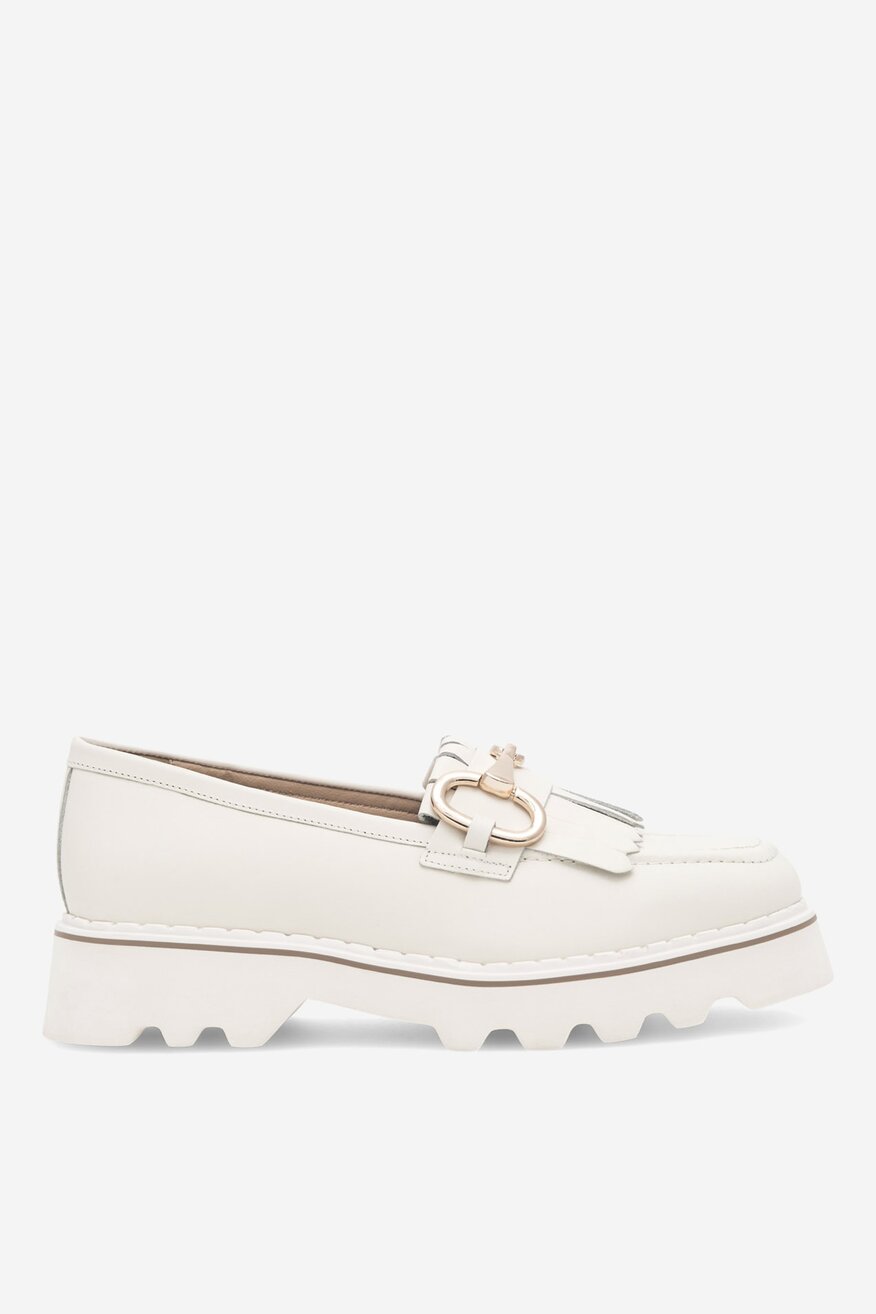 Badura - Loafersy skórzane - 5905588463474