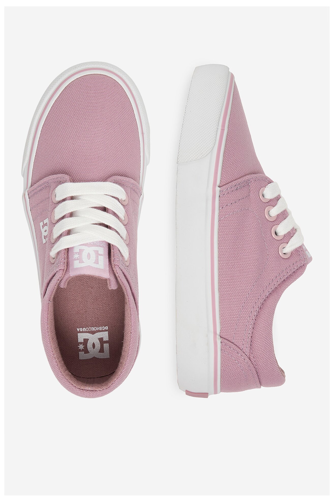 Trampki DC Shoes CEOWB-LEA-ZL-DC001-DZ Różowy
