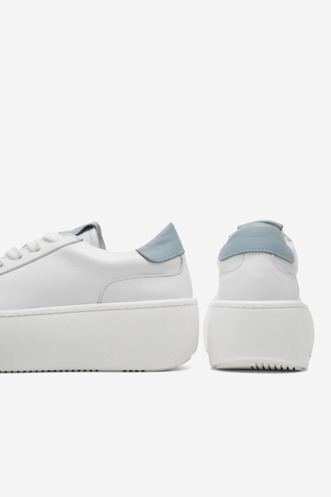 Półbuty SIMPLE AMELIA-23001 Biały