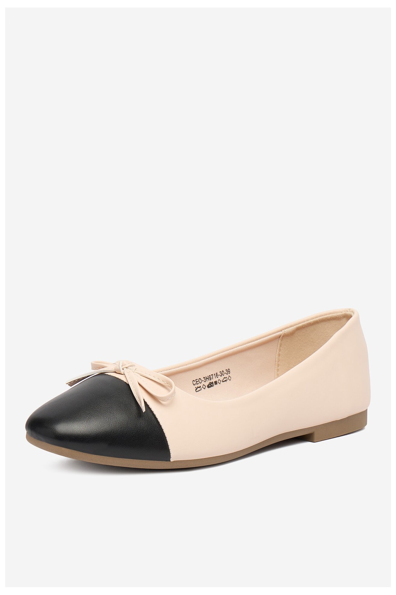 Baleriny Jenny CEO-3H9716-30 Beżowy