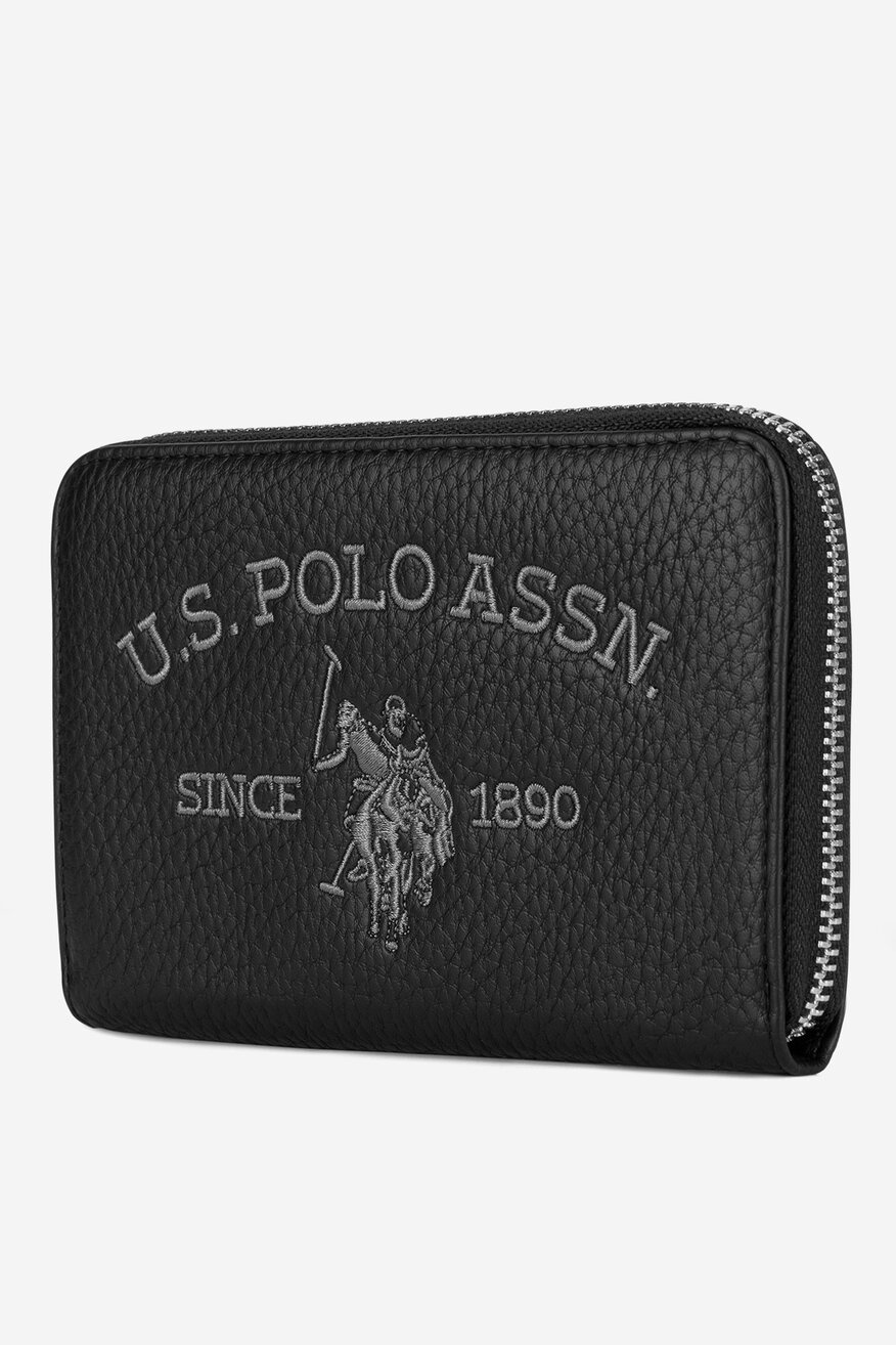 
                Дамски портфейл U.S. POLO ASSN. ЧЕРЕН - 5905588990949