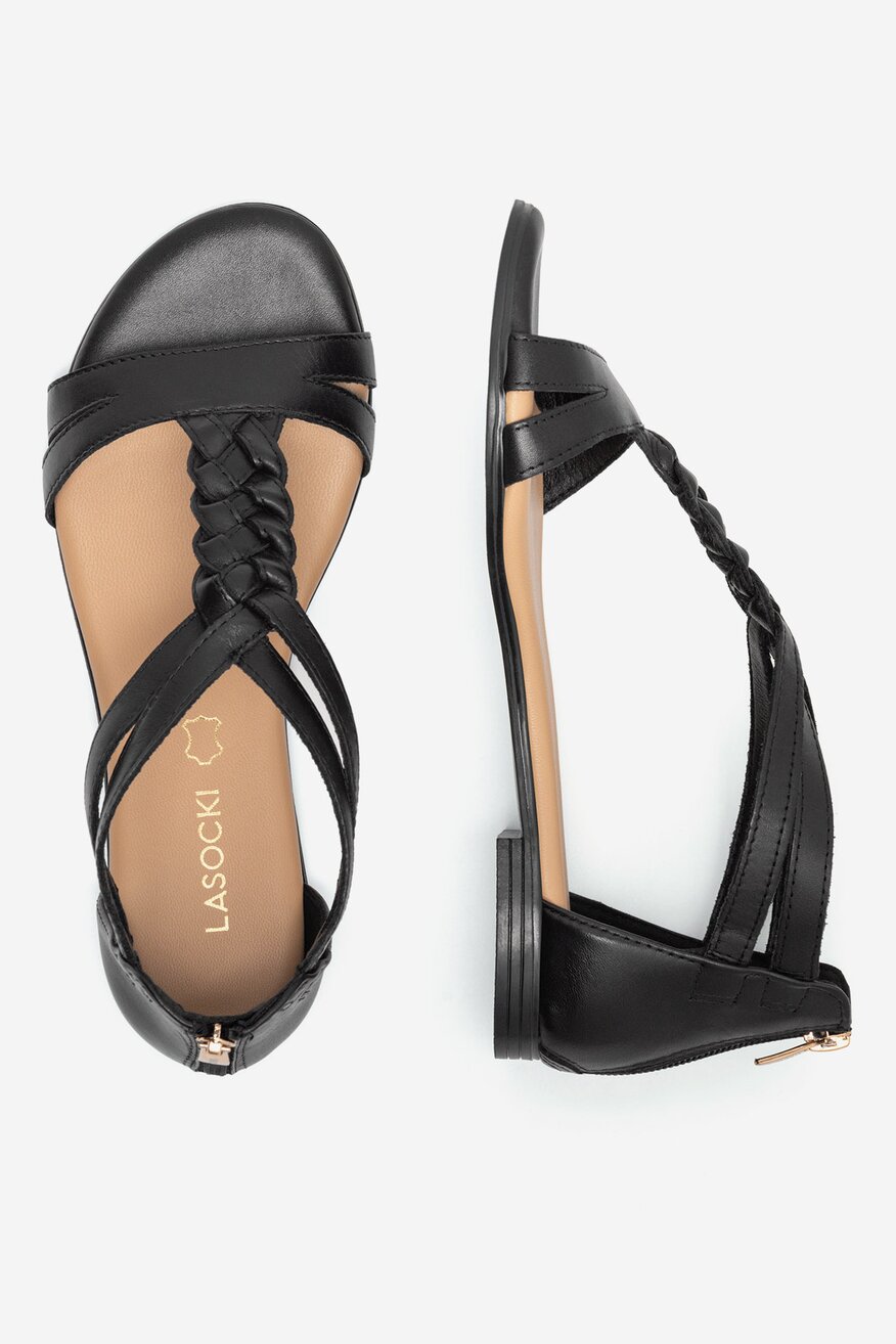 
                Lasocki - Sandały skórzane - 5905588657507