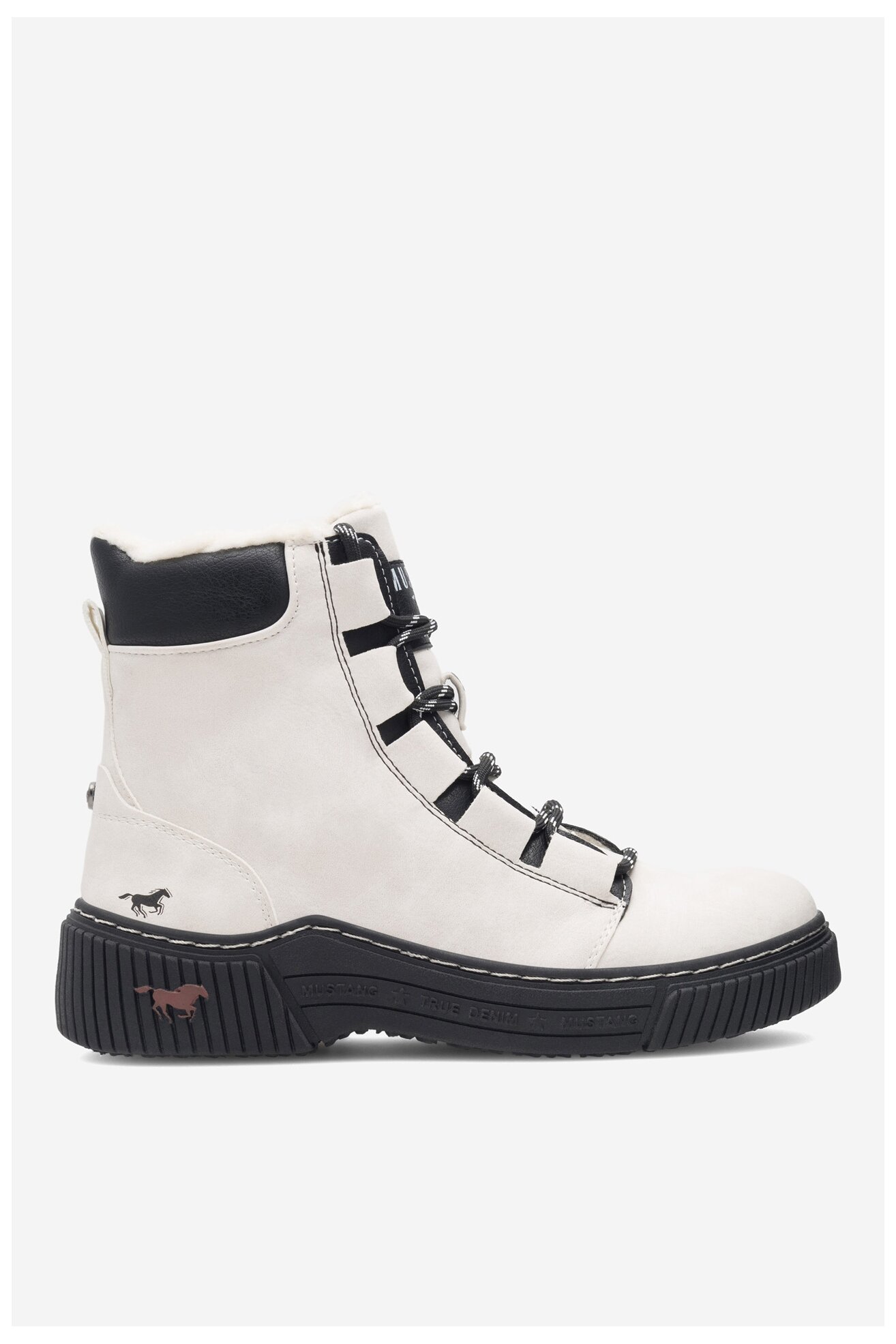 Боти Mustang 1436-605 БЯЛ