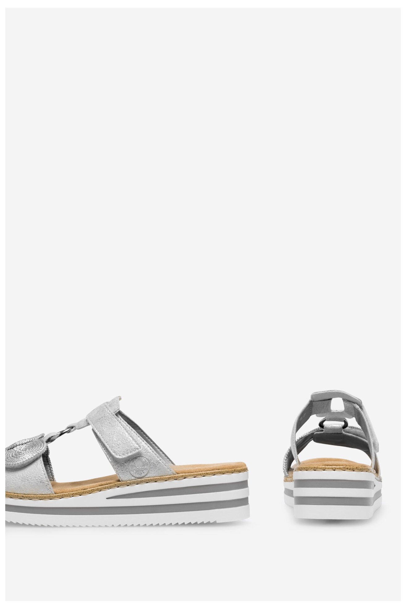 Джапанки Rieker V02K3-40 СИВ