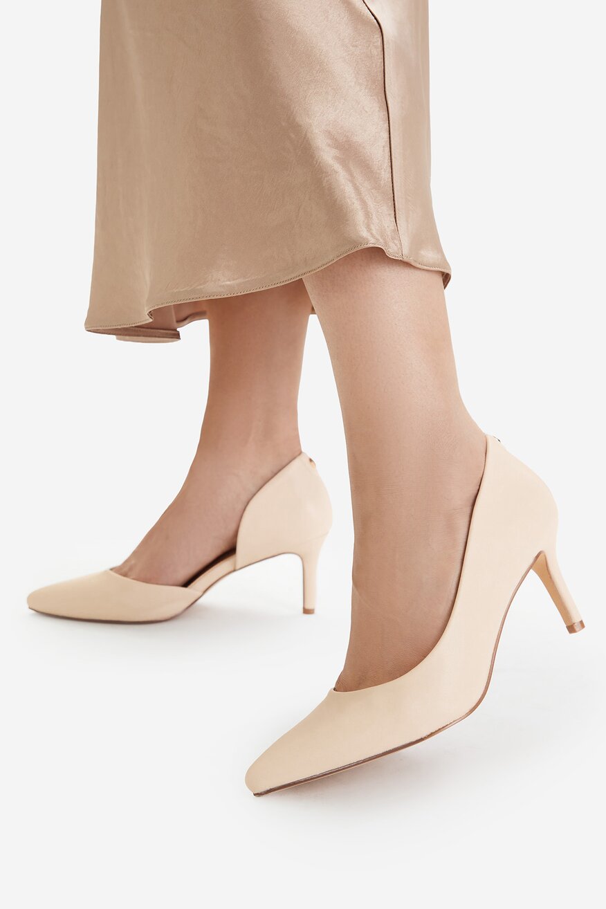 Pantofi cu toc Jenny BEJ - 5906751574058