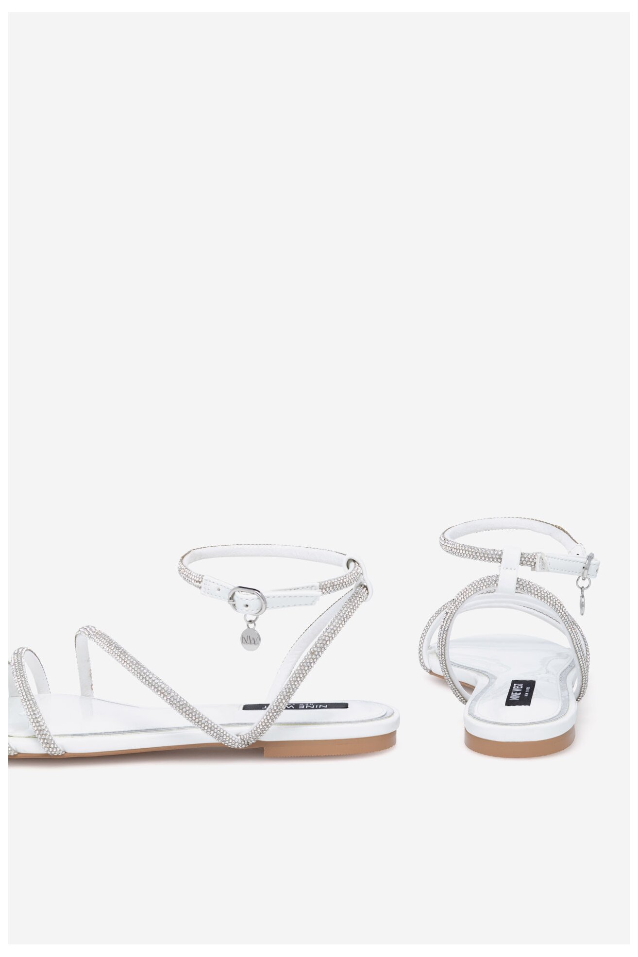 Szandál NINE WEST WFA2766-1 FEHÉR